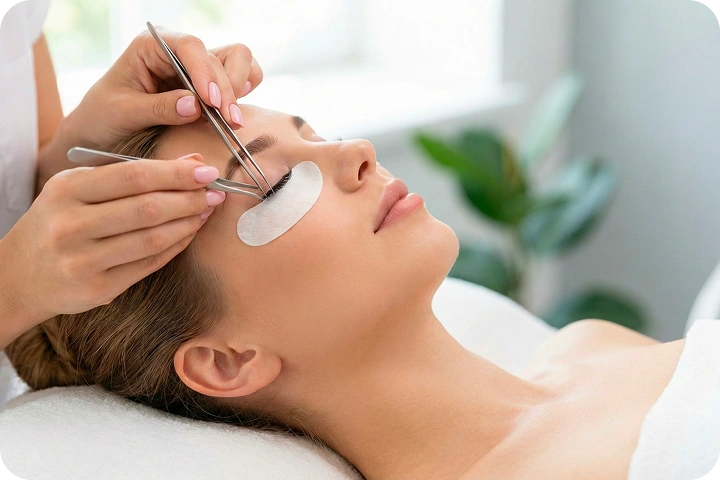 ריסים במראה טבעי ומודגש